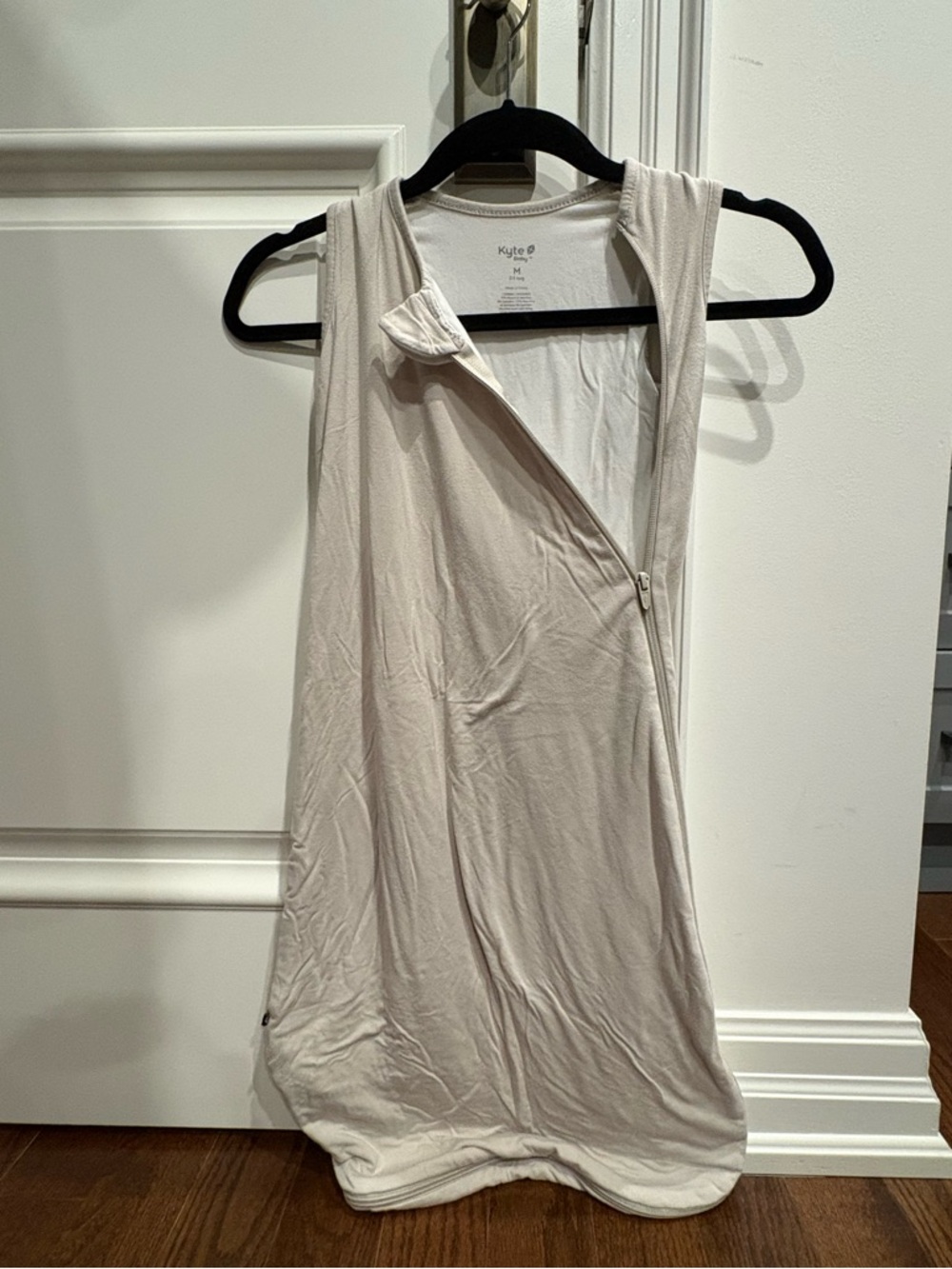 Kyte Baby Bamboo Sleep Sack 0.5 TOG Size M Neutral Beige